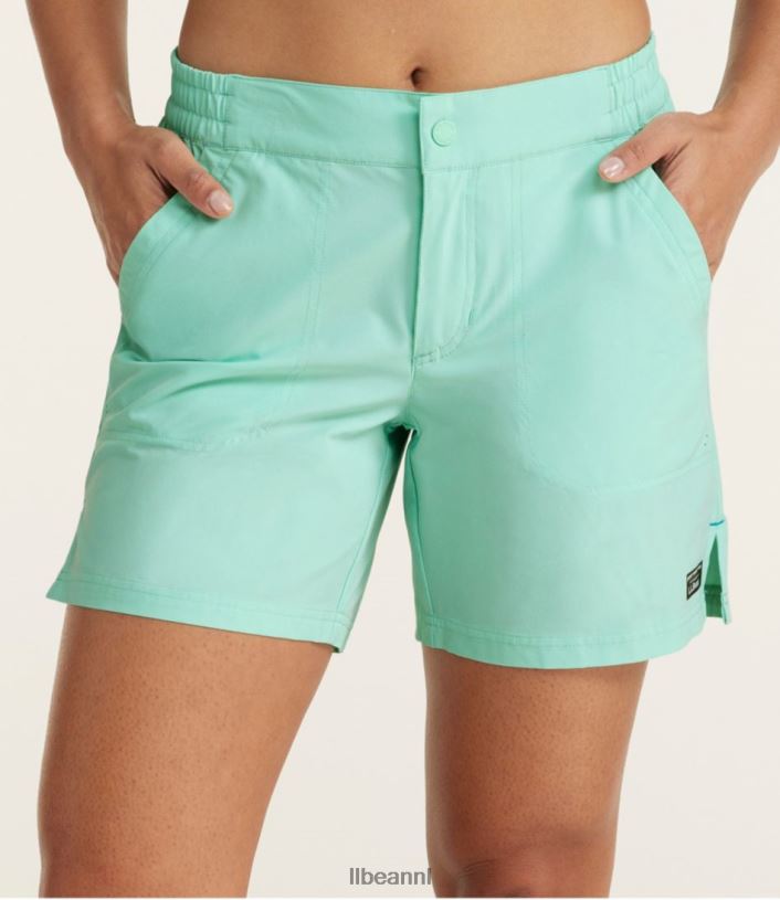 L.L.Bean vrouwen stretch upf shorts strand glas kleding VT064277 - Image 1