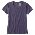 L.L.Bean vrouwen stroomzijde tee donkere maagdenpalm kleding VT0643175
