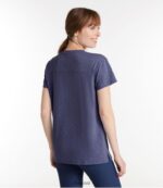 L.L.Bean vrouwen stroomzijde tee donkere maagdenpalm kleding VT0643175 - Image 3