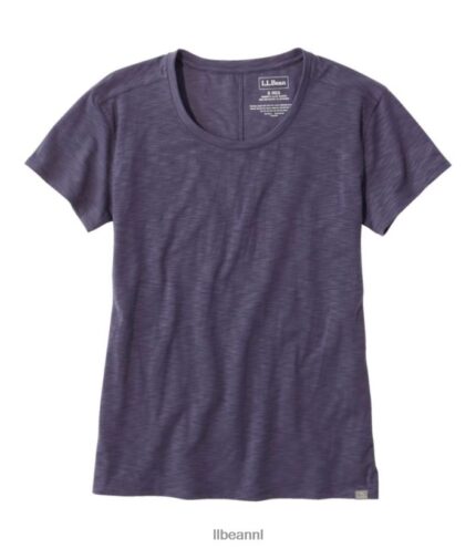 L.L.Bean vrouwen stroomzijde tee donkere maagdenpalm kleding VT0643175