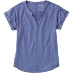 L.L.Bean vrouwen stroomzijde tee ridderspoor kleding VT0646481