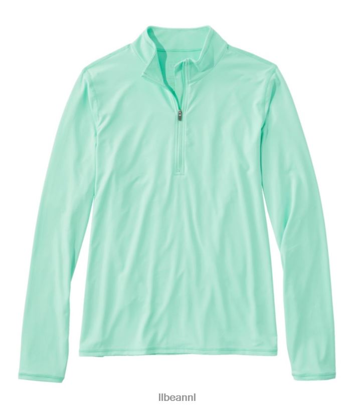 L.L.Bean vrouwen sunsmart upf 50+ zonneshirt kobalt kleding VT0643241 - Image 3