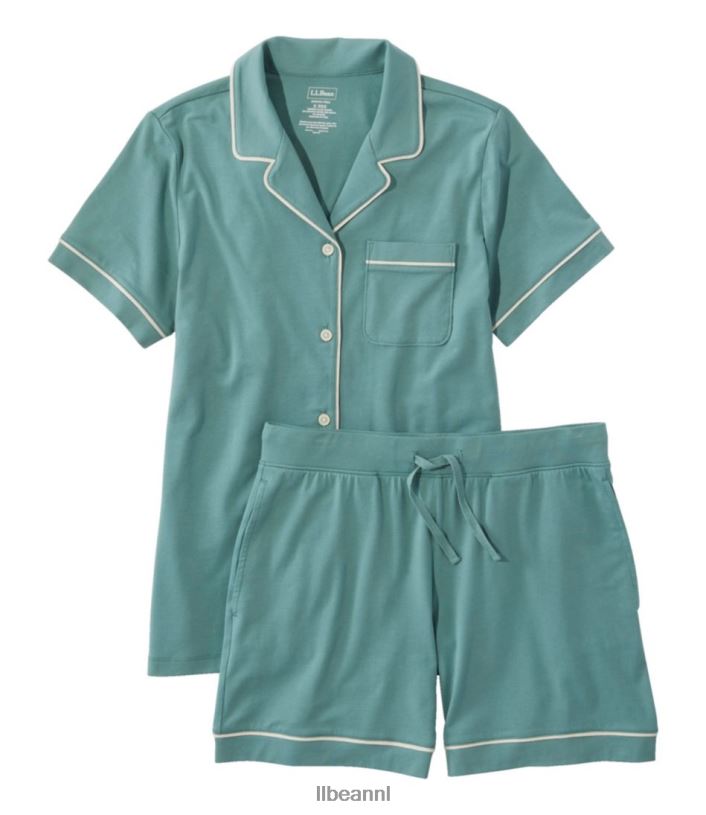 l_l_bean_vrouwen_superzachte_krimpvrije_pyjama_zeepijnboom_kleding_vt064388.jpg L.L.Bean vrouwen superzachte krimpvrije pyjama zeepijnboom kleding VT064388 - Image 1