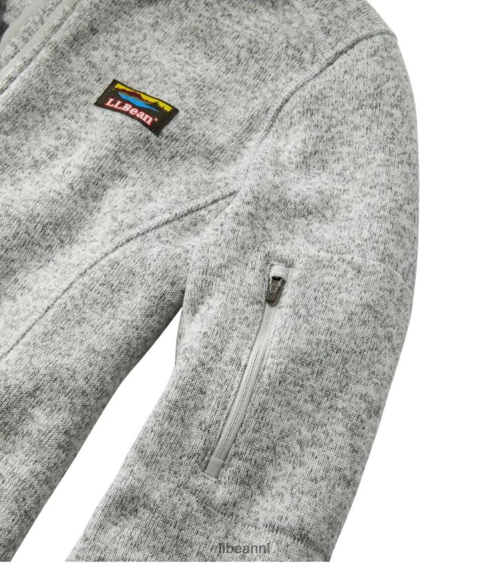L.L.Bean vrouwen sweaterfleece jack met volledige ritssluiting arctisch blauw bovenkleding VT0643589 - Image 4