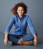 L.L.Bean vrouwen sweaterfleece jack met volledige ritssluiting arctisch blauw bovenkleding VT0643589 - Image 6