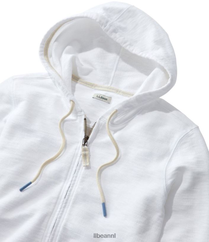 L.L.Bean vrouwen Sweatshirt met capuchon van biologisch katoen rustiek blauw kleding VT06455 - Image 4