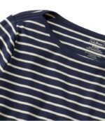 L.L.Bean vrouwen T-shirt in de vorm van pima-katoen guldenroede/zeildoek kleding VT06425 - Image 4