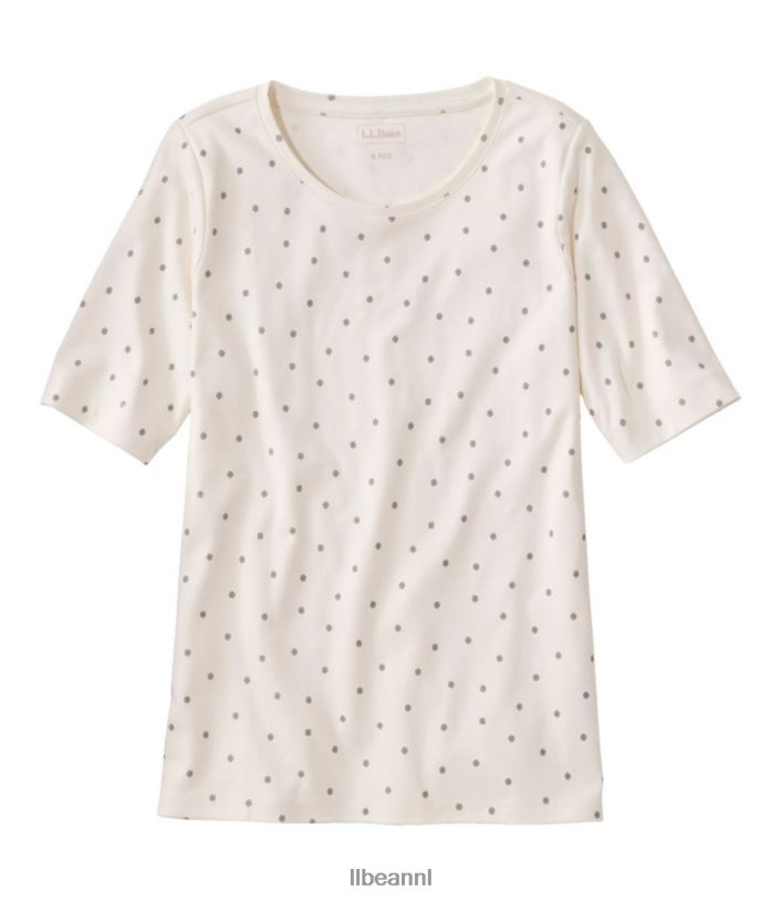 l_l_bean_vrouwen_t_shirt_met_juwelenhals_zeildoek_medaillon_stip_kleding_vt0644645.jpg L.L.Bean vrouwen T-shirt met juwelenhals zeildoek medaillon stip kleding VT0644645 - Image 1