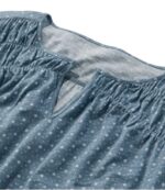 L.L.Bean vrouwen T-shirt van biologisch katoen laurierblad stip kleding VT0645692 - Image 4