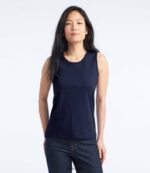 L.L.Bean vrouwen T-shirt van pimakatoen azalea kleding VT0645662 - Image 2