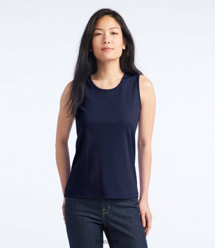 L.L.Bean vrouwen T-shirt van pimakatoen azalea kleding VT0645662 - Image 2