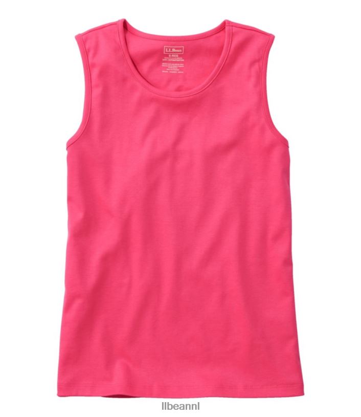 L.L.Bean vrouwen T-shirt van pimakatoen azalea kleding VT0645662 - Image 1