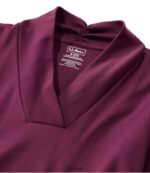 L.L.Bean vrouwen T-shirt van pimakatoen warme blauwgroen kleding VT06494 - Image 4