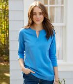 L.L.Bean vrouwen tee diep turkoois kleding VT0644597 - Image 6