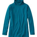 L.L.Bean vrouwen tee diep turkoois kleding VT0645962