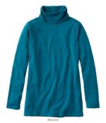 L.L.Bean vrouwen tee diep turkoois kleding VT0645962