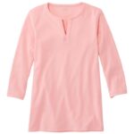 L.L.Bean vrouwen tee houtroos kleding VT0646415