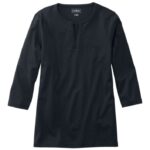 L.L.Bean vrouwen tee zwart kleding VT0642959