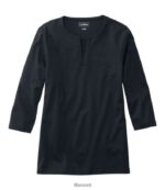L.L.Bean vrouwen tee zwart kleding VT0642959