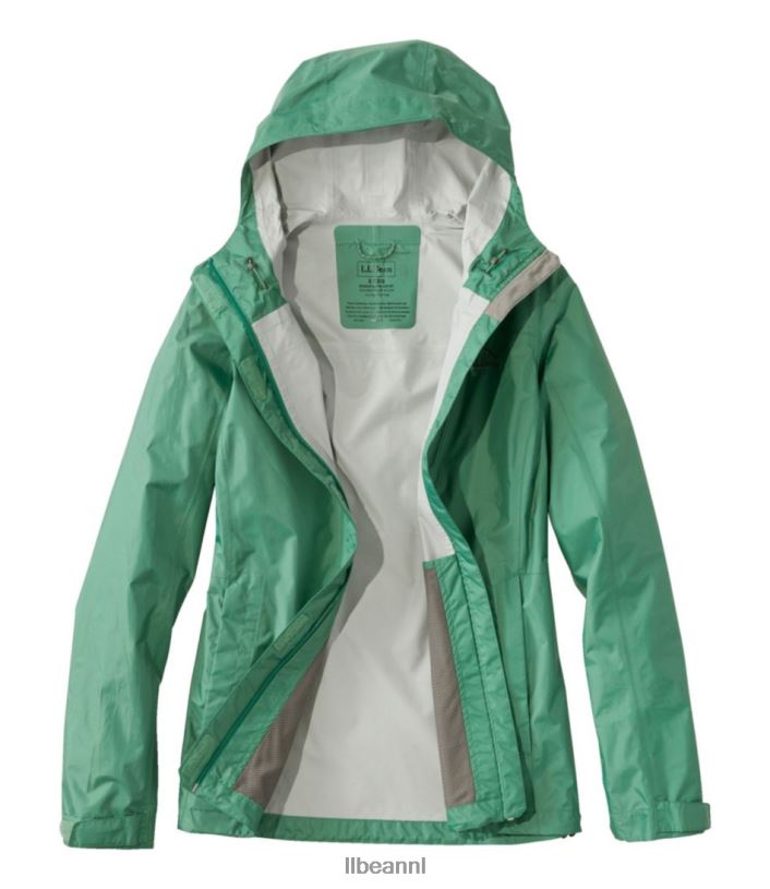 L.L.Bean vrouwen Trail-model regenjas maanlicht blauw bovenkleding VT0645062 - Image 5