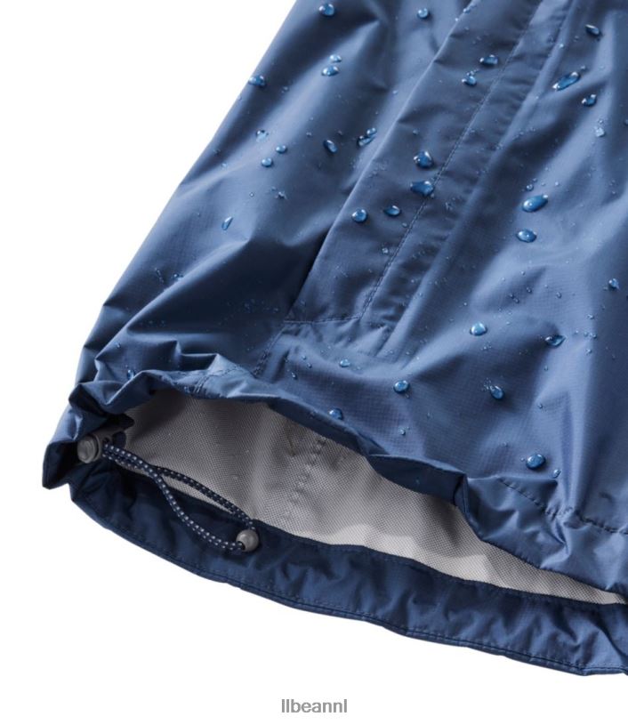 L.L.Bean vrouwen Trail-model regenjas maanlicht blauw bovenkleding VT0645062 - Image 6