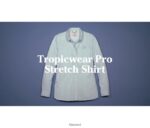 L.L.Bean vrouwen tropicwear pro-stretchshirt middenblauw kleding VT064520 - Image 7
