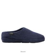 L.L.Bean vrouwen trui fleece pantoffel slijtage heldere marine schoenen VT0643718