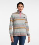 L.L.Bean vrouwen trui fleece trui landschap kleding VT0646616 - Image 2
