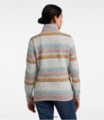 L.L.Bean vrouwen trui fleece trui landschap kleding VT0646616 - Image 3