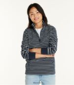 L.L.Bean vrouwen ultrazacht zweet gewassen orchidee/klassiek marineblauw kleding VT0643271 - Image 2