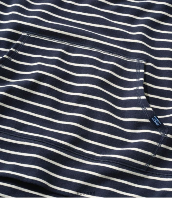 L.L.Bean vrouwen ultrazacht zweet gewassen orchidee/klassiek marineblauw kleding VT0643271 - Image 4