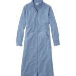 L.L.Bean vrouwen ultrazachte sweatshirtjas antracietblauwe heide kleding VT0644825