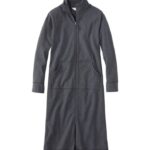 L.L.Bean vrouwen ultrazachte sweatshirtjas houtskool heide kleding VT0645854