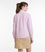 L.L.Bean vrouwen vacationland seersucker overhemd wit kleding VT0645680 - Image 3