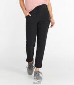 L.L.Bean vrouwen venturestretch geweven enkelbroek graniet kleding VT0643235 - Image 2