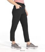 L.L.Bean vrouwen venturestretch geweven enkelbroek graniet kleding VT0643235 - Image 4