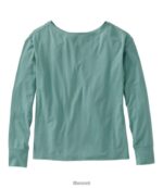 L.L.Bean vrouwen verder dan zacht T-shirt zeepijnboom kleding VT0643298
