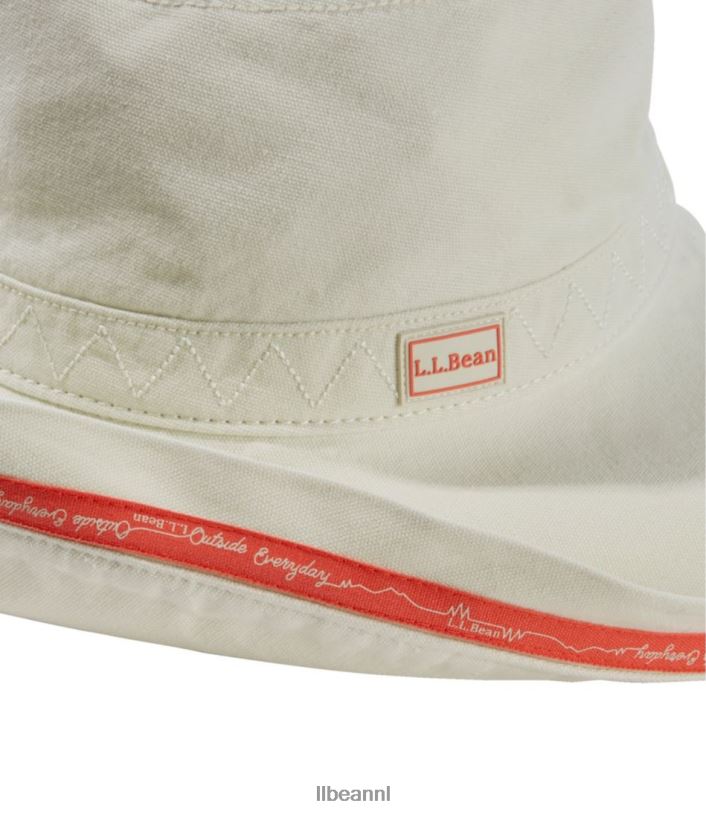 L.L.Bean vrouwen vissershoed met brede rand gewassen orchidee accessoires VT064736 - Image 3