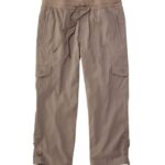 L.L.Bean vrouwen vista kampbroek geroosterde amandel kleding VT0646412