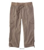 L.L.Bean vrouwen vista kampbroek geroosterde amandel kleding VT0646412