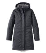 L.L.Bean vrouwen warmere winterjas zwart grijs bovenkleding VT0645083