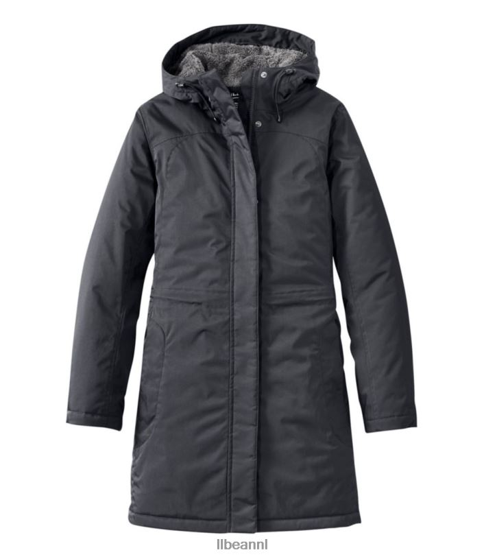 l_l_bean_vrouwen_warmere_winterjas_zwart_grijs_bovenkleding_vt0645083.jpg L.L.Bean vrouwen warmere winterjas zwart grijs bovenkleding VT0645083 - Image 1