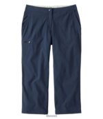L.L.Bean vrouwen waterafstotende comfortabele trailbroek nautische marine kleding VT0643178