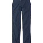 L.L.Bean vrouwen waterafstotende comfortabele trailbroek nautische marine kleding VT06443