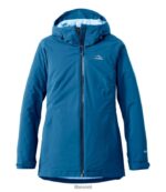 L.L.Bean vrouwen waterdicht primaloft packaway-jack donker marineblauw bovenkleding VT064859