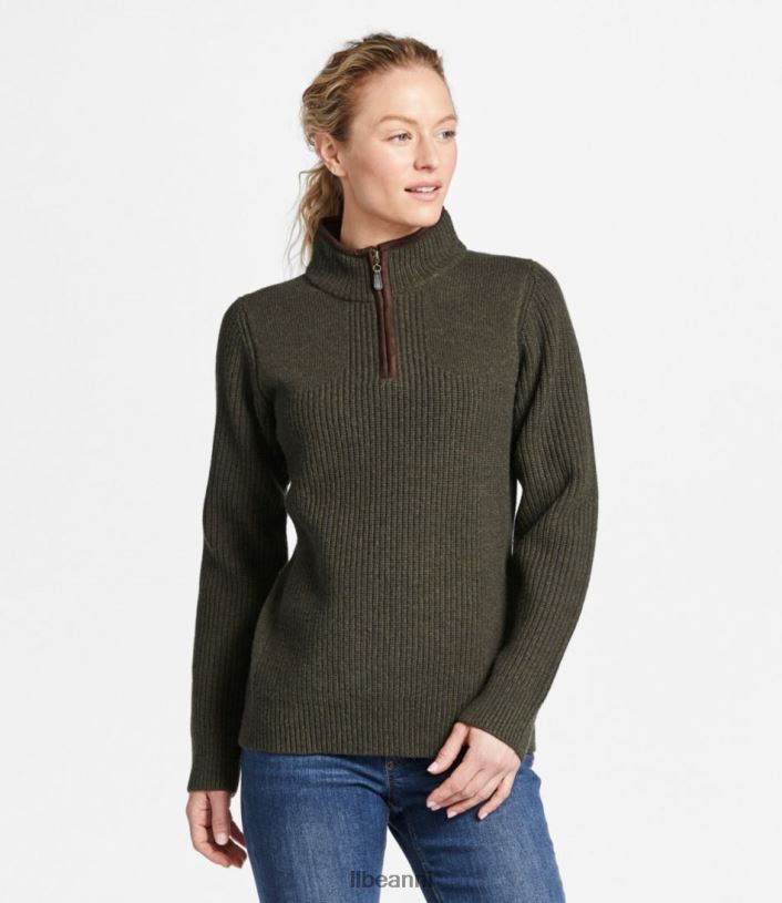 L.L.Bean vrouwen watervogel trui bos schaduwheide uitrusting voor buiten VT064739 - Image 2
