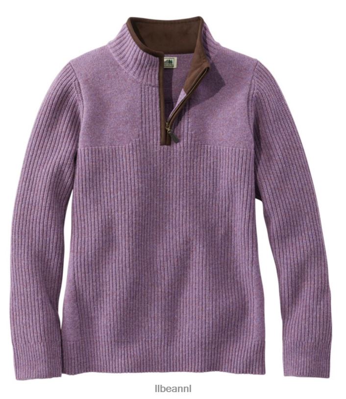 L.L.Bean vrouwen watervogel trui violette krijtheide uitrusting voor buiten VT0645038 - Image 1