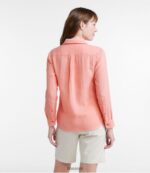 L.L.Bean vrouwen wolk gaas shirt vintage indigostreep kleding VT0646454 - Image 3