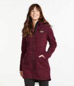 L.L.Bean vrouwen wollen jas diepe bosheide bovenkleding VT064856 - Image 2