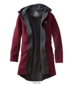 L.L.Bean vrouwen wollen jas diepe bosheide bovenkleding VT064856 - Image 5